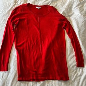 Liz Lange Vibrant Red Maternity Sweater